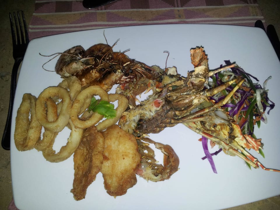 Fischplatte (mußte extra bezahlt werden) Siva Golden Bay Makadi