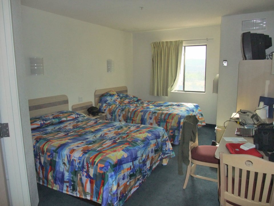 Blick ins Zimmer 204 Motel 6 Page