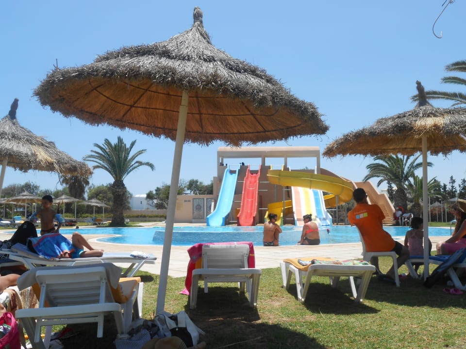 Pool und neue Rutschen  AQI Venus Beach