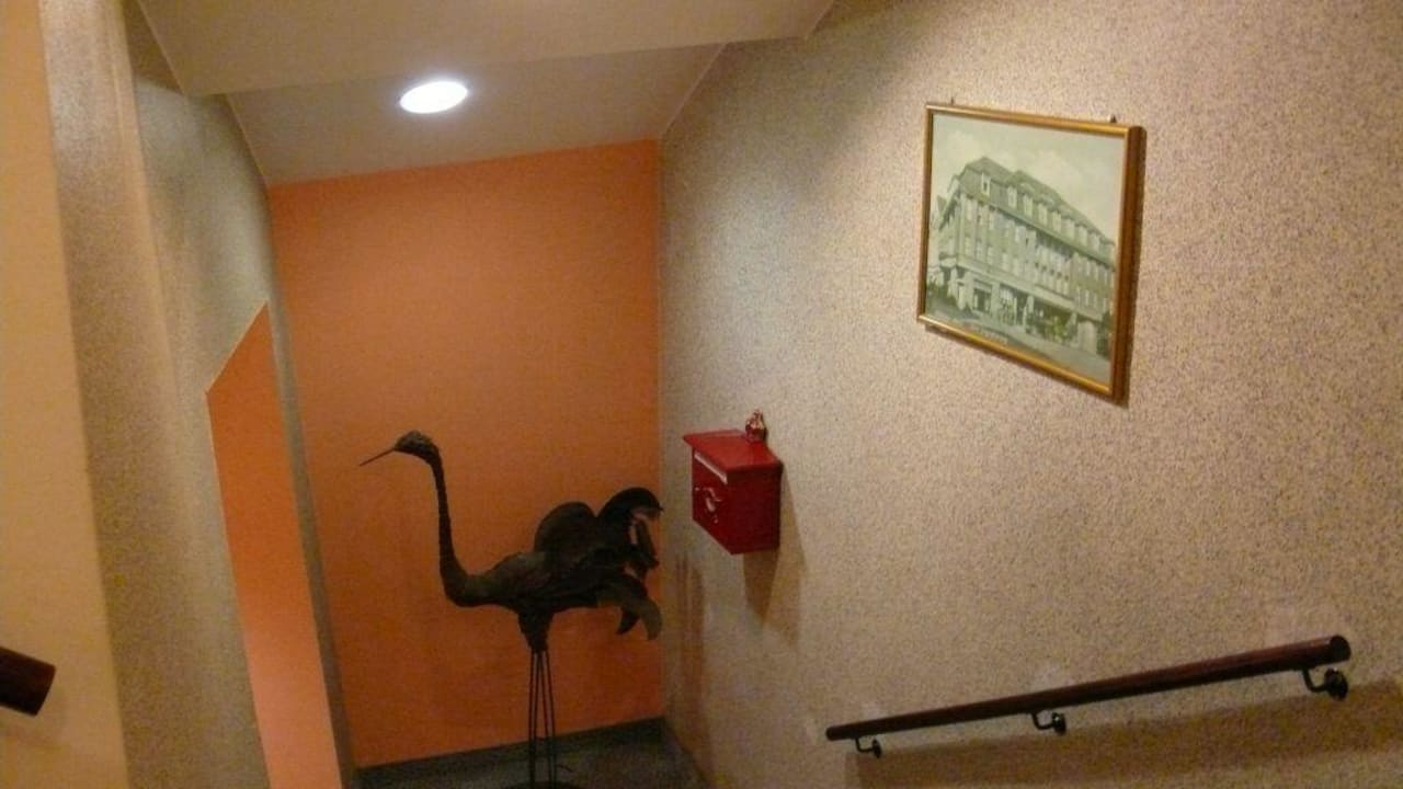 Treppenaufgang im Hotel Sweet Dream Hostel & Pension