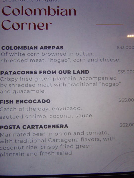 Gastro Hotel Hilton Bogota