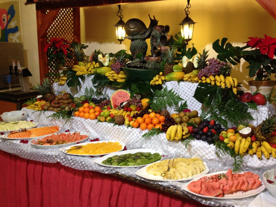 Obstdessert - Weihnachtsdinner Hotel Riu Buenavista