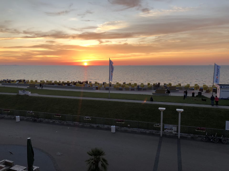 Ausblick Strandhotel Duhnen / Aparthotel Kamp