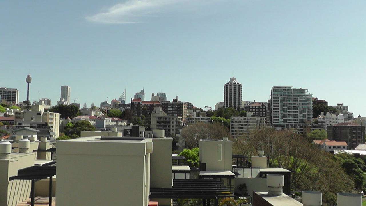 Blick auf die City Hotel Vibe Rushcutters