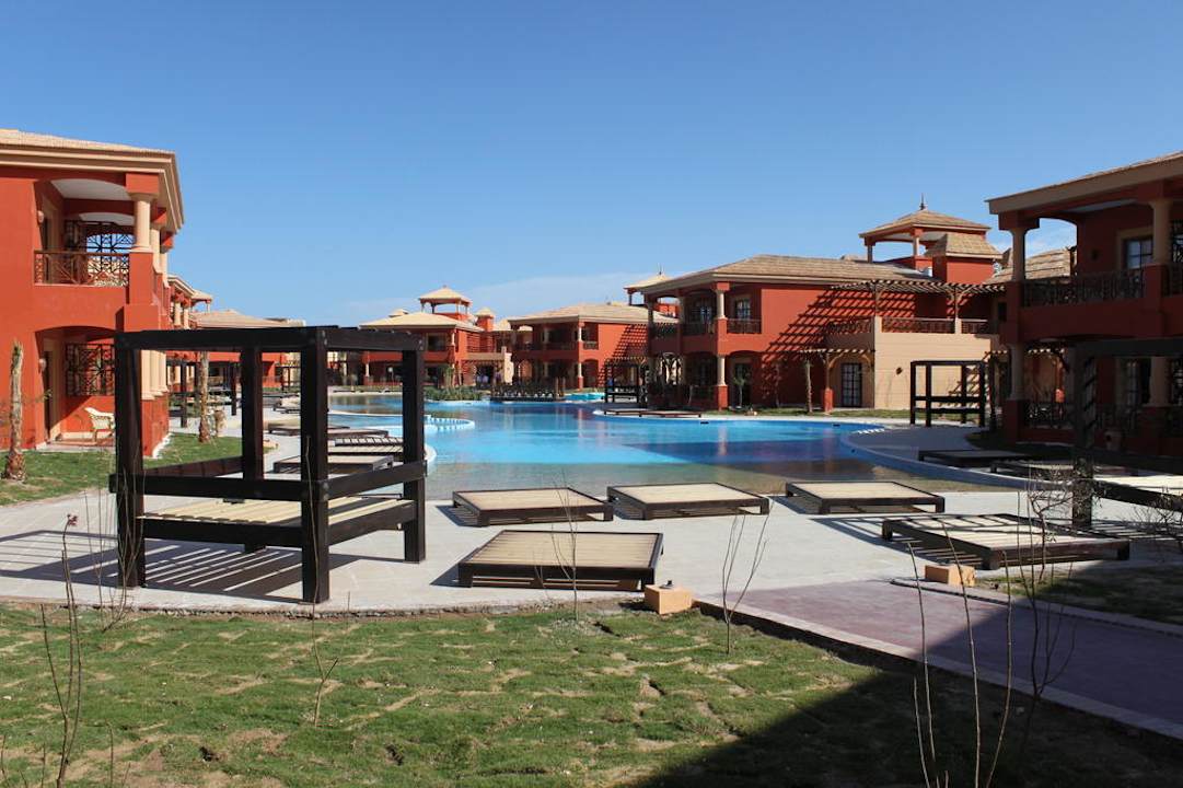 Neuer Hotelanbau Pickalbatros Alf Leila Wa Leila Resort - Neverland Hurghada