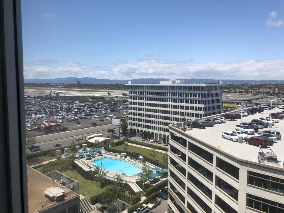 Ausblick Hyatt Regency Los Angeles International Airport