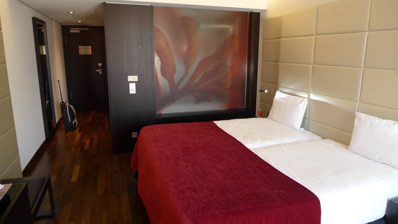 Schönes Bett, flache Kissen Eurostars Grand Central