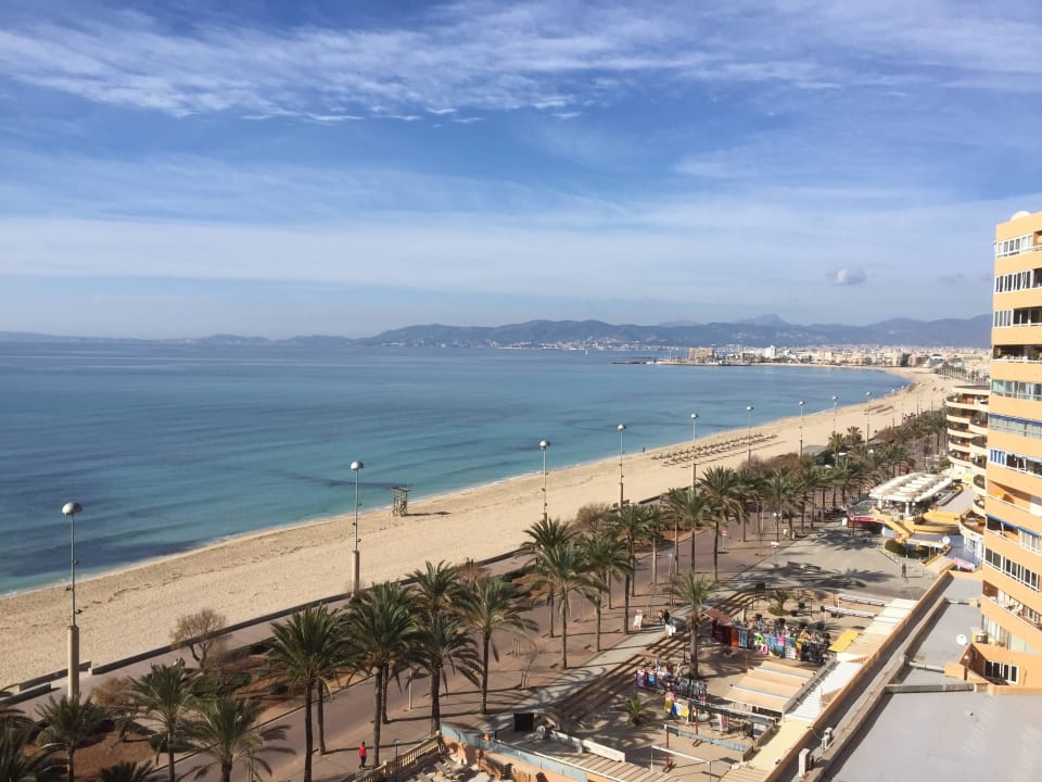 Blick Richtung Balneario 12 allsun Hotel Pil-lari Playa