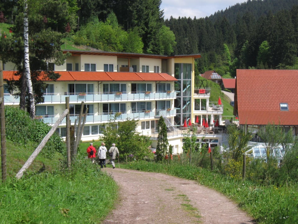 Rückteil des Hotels Naturparkhotel Adler