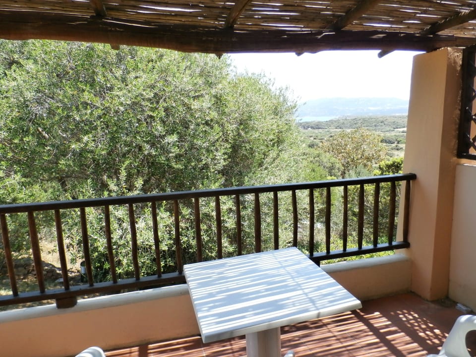 Ausblick von unserer Terrasse Hotel Stelle Marine