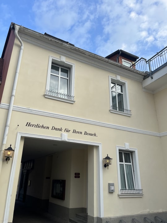 Außenansicht Hotel Schwarzer Adler Tangermünde