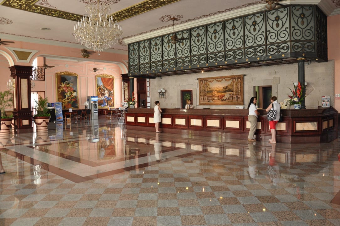 Recepcja Hotel Riu Palace Riviera Maya