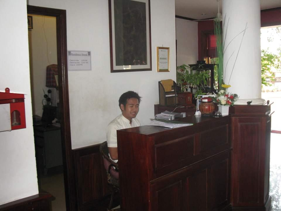 Rezeption Hotel Sisouk Residence