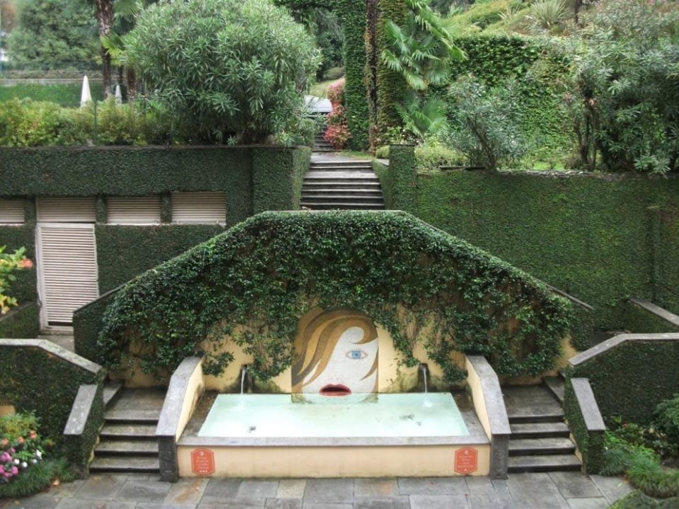 Im Hotelgarten Grand Hotel Tremezzo