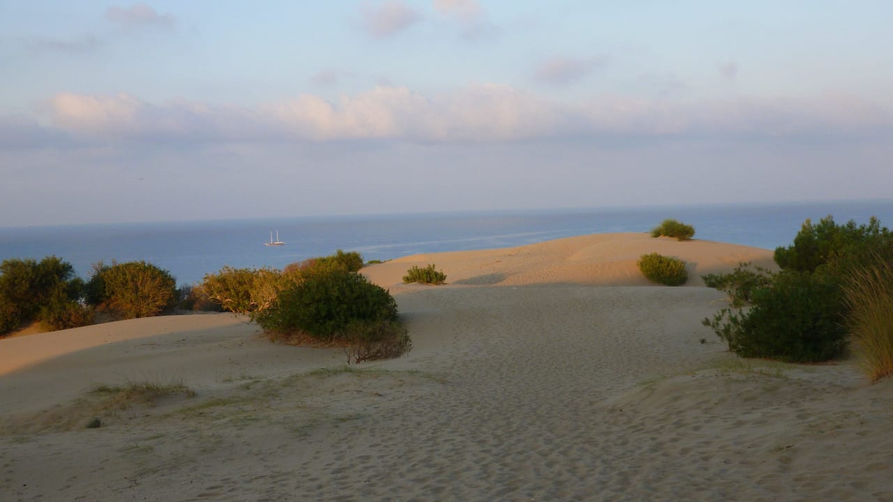 Sonnenaufgang in den Dünen Hotel Orkinos