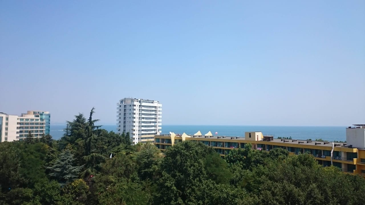 Ausblick vom Balkon  Odessos Park Hotel
