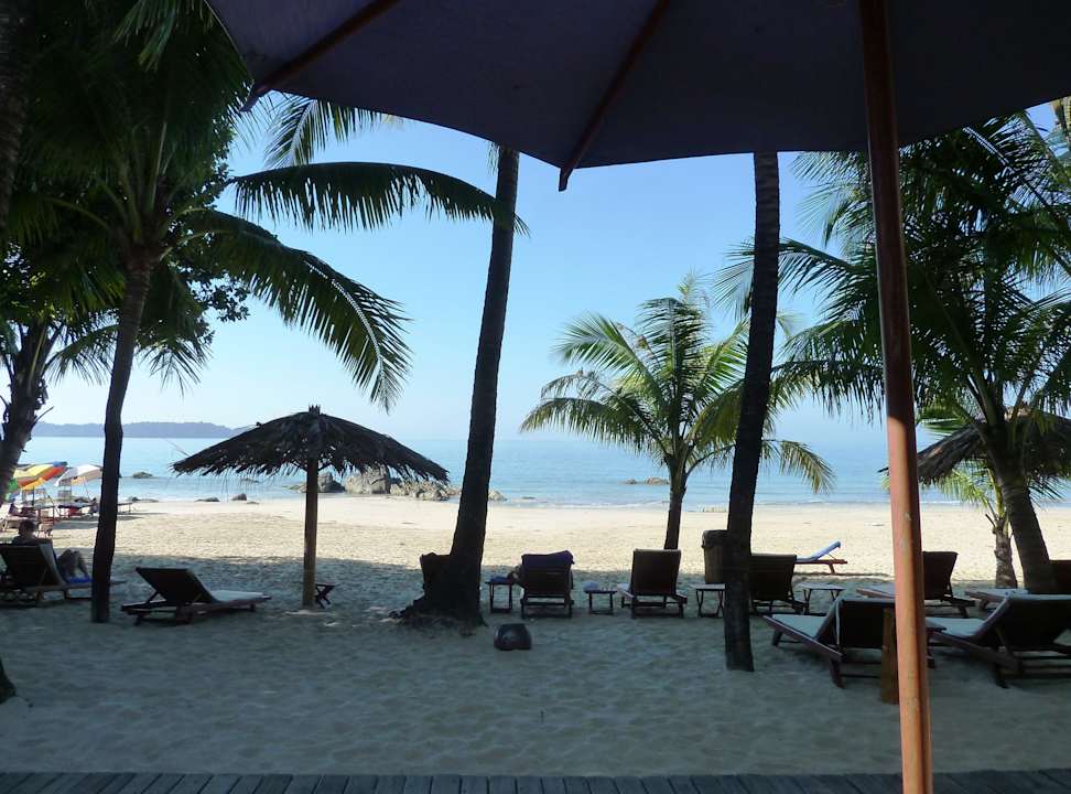 Blick von der Terrasse Bayview - the beach resort