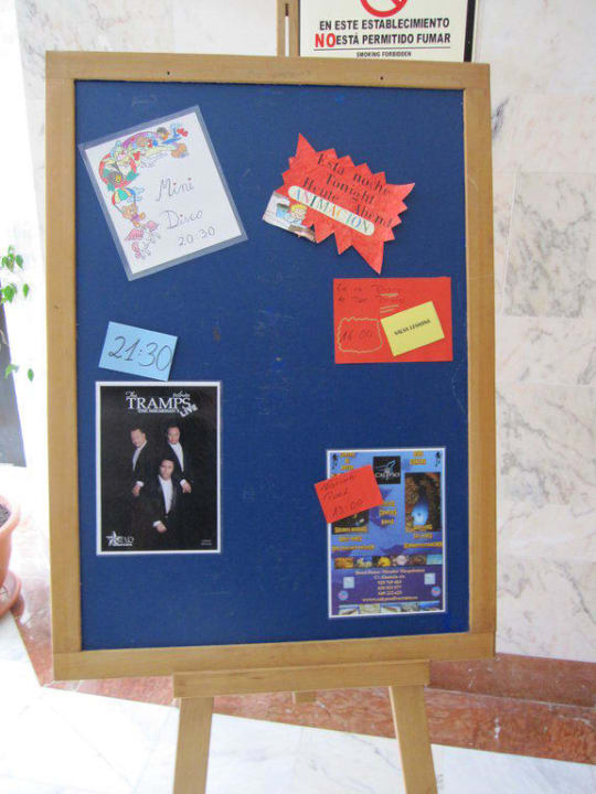 Die Animationswand Bull Dorado Beach & Spa