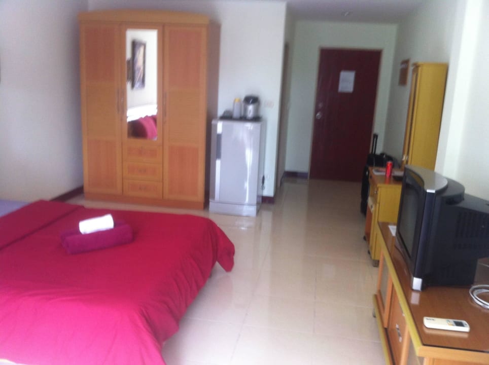 Zimmer von der balkonseite Guesthouse Pattaya-City