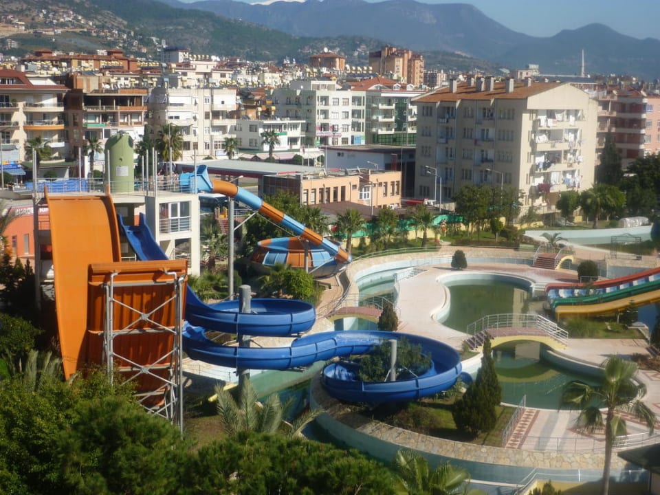 Ausblick aus dem Hotel Hotel Aslan City Kleopatra