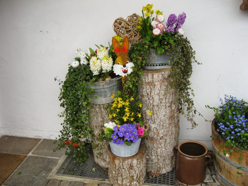 Eingangsbereich Ferienwohnungen Ignazhof