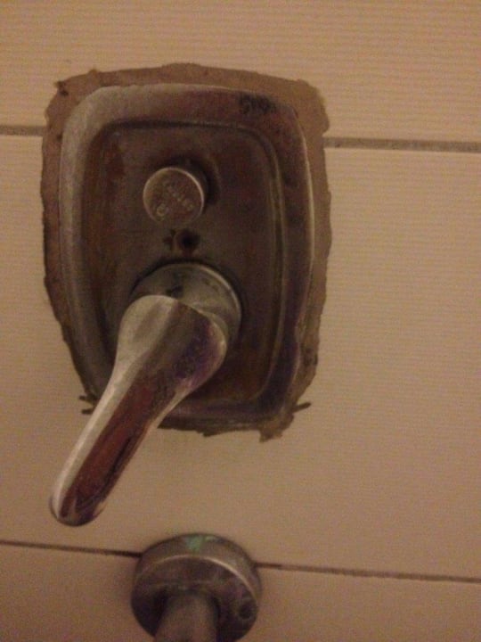 Wasserhahn in der Dusche Club Resort Atlantis