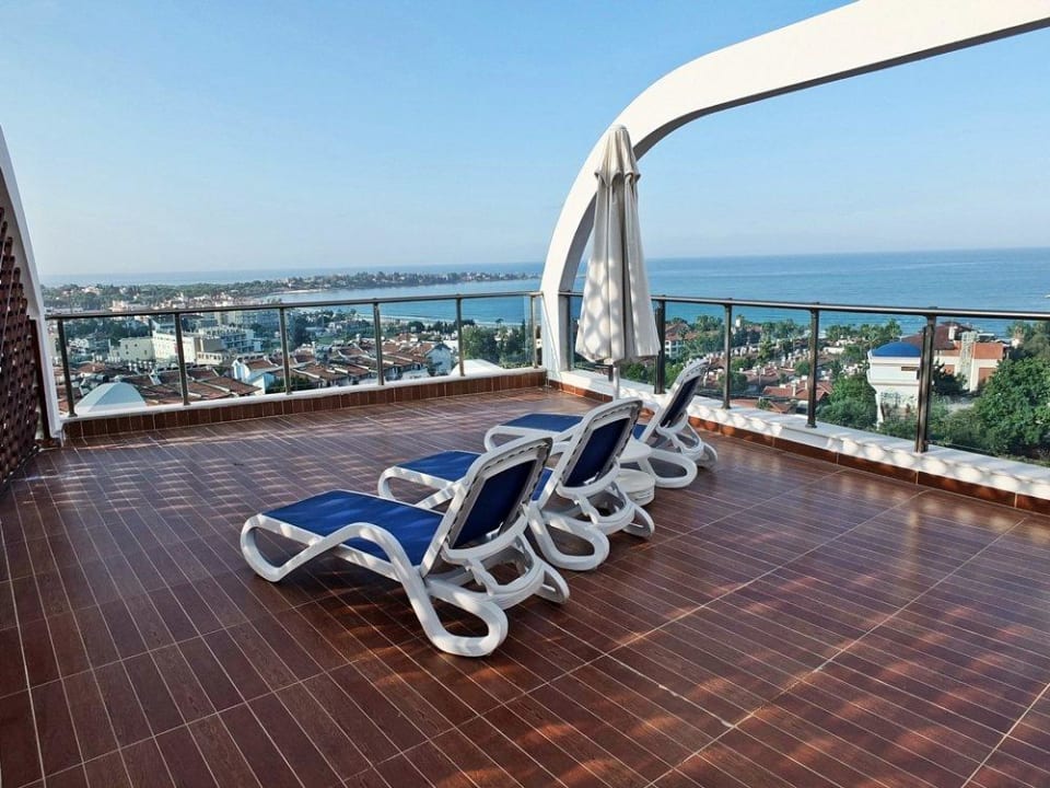 Terrasse am Zimmer Aussicht Side Prenses Resort & Spa