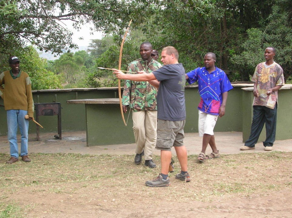Bogenschießen Royal Mara Safari Lodge