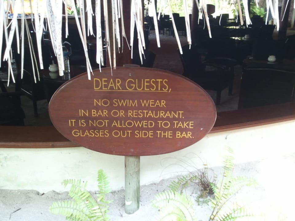 Kleiderordnung Kuredu Island Resort & Spa