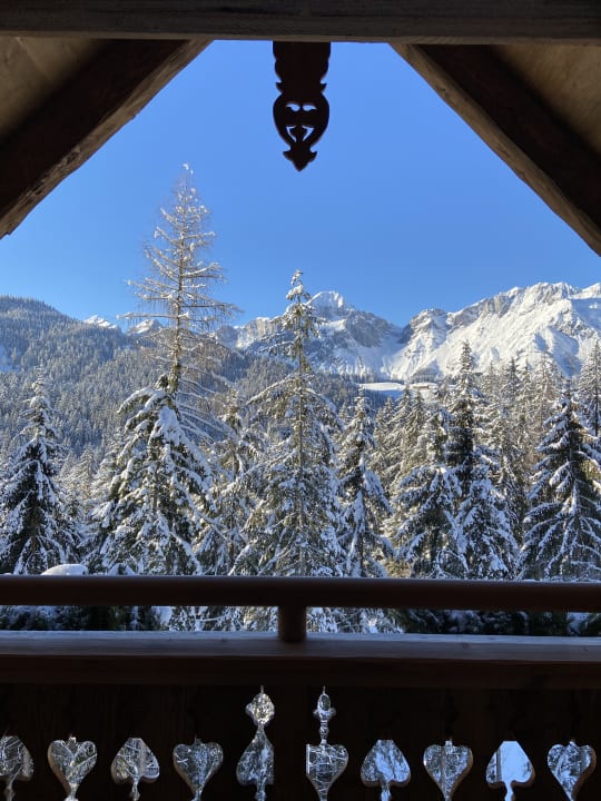 Ausblick Chalets Almidylle