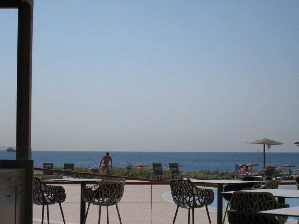 Blick von der Terrasse bei den Mahlzeiten Elysium Resort & Spa Hotel