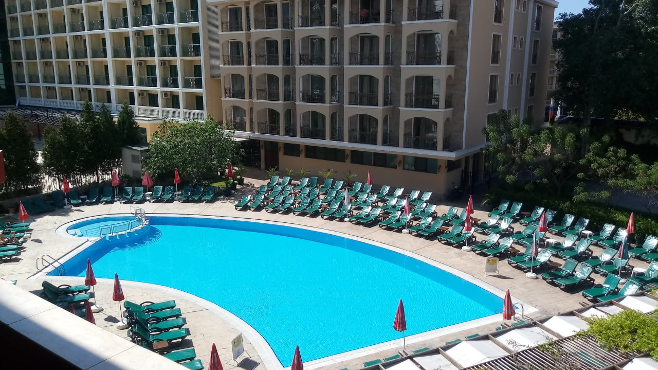 Ausblick vom Zimmer Hotel Mena Palace