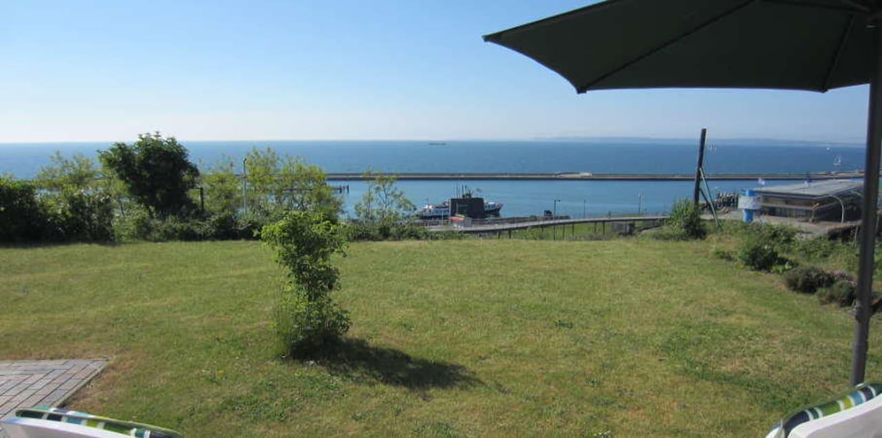 See- und Hafenblick aus jedem Zimmer Ferienhaus Leuchtturmblick