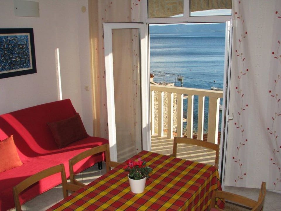 Wohnzimmer / Küche Apartments Račić