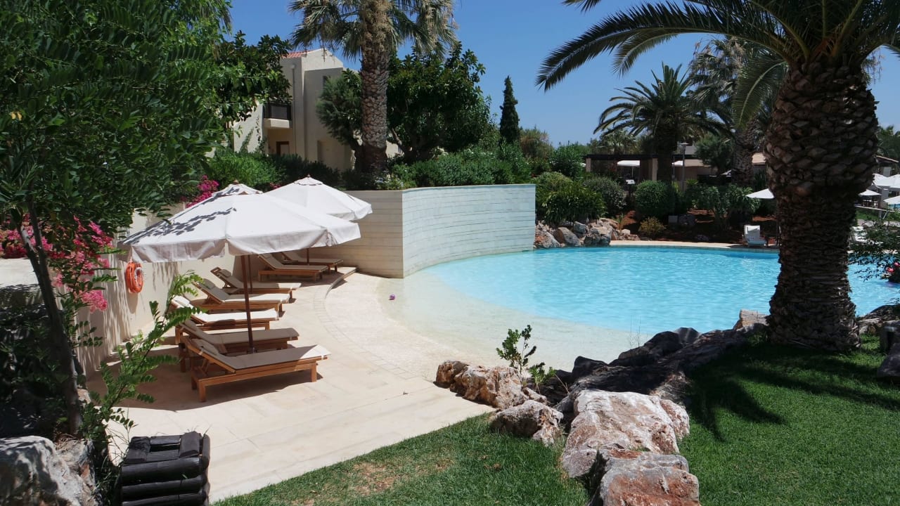 Blick auf einen Poolabschnitt Phãea Cretan Malia