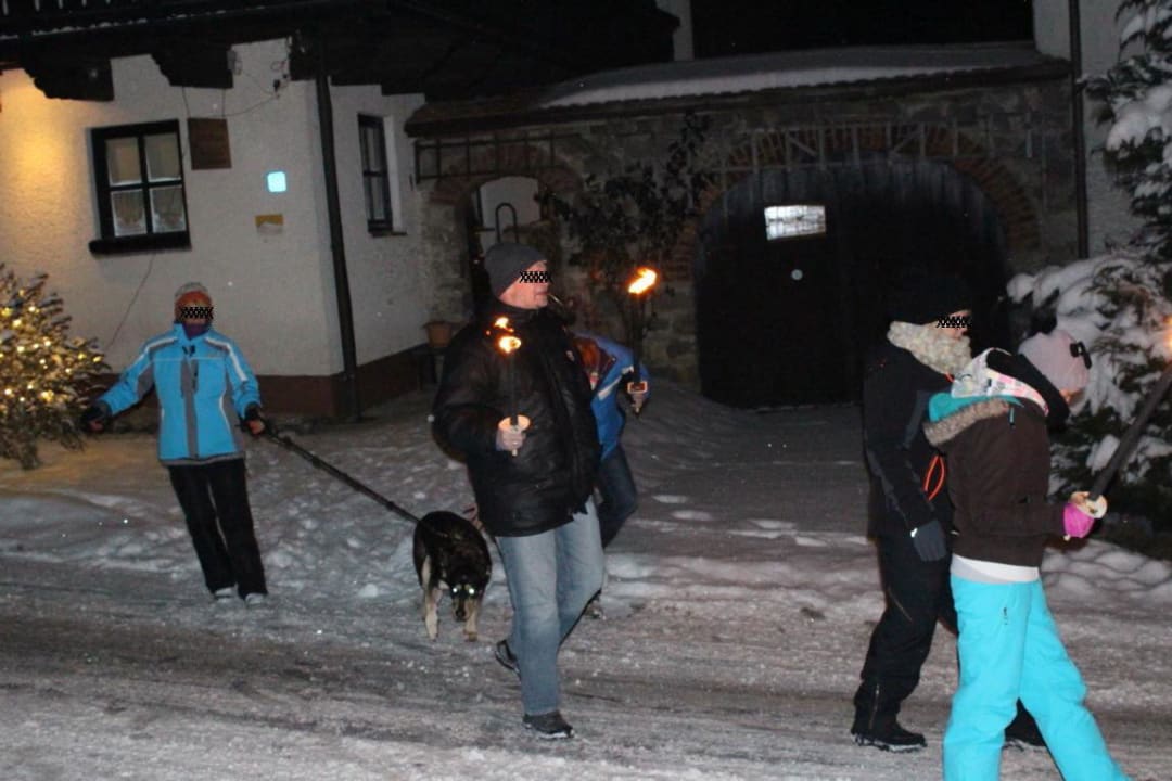 Fackelwanderung Gästehaus Haibach