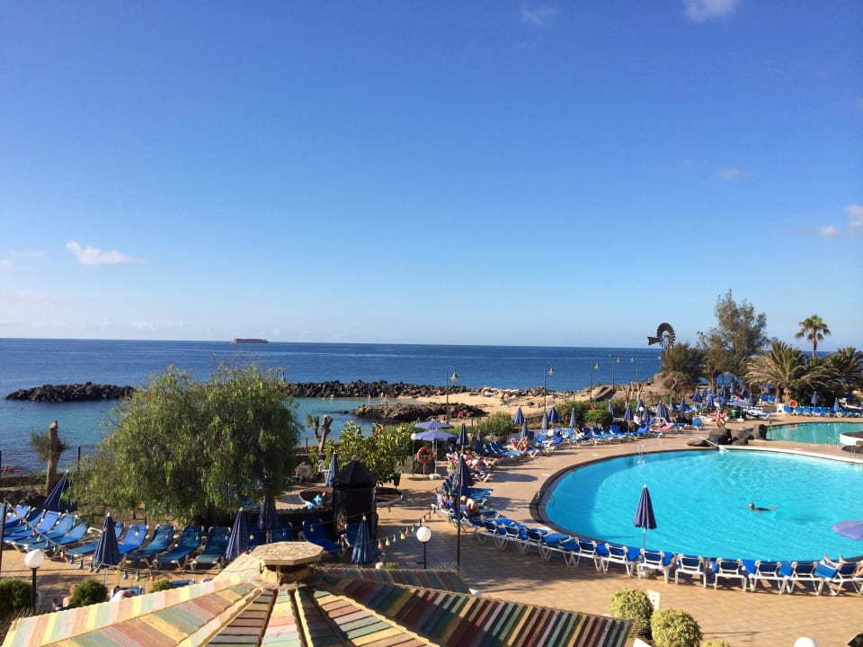 Blick vom Balkon  Hotel Grand Teguise Playa