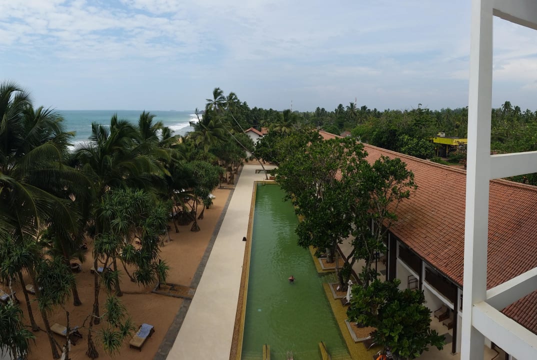 Ausblick vom Zimmer Pandanus Beach Resort & Spa