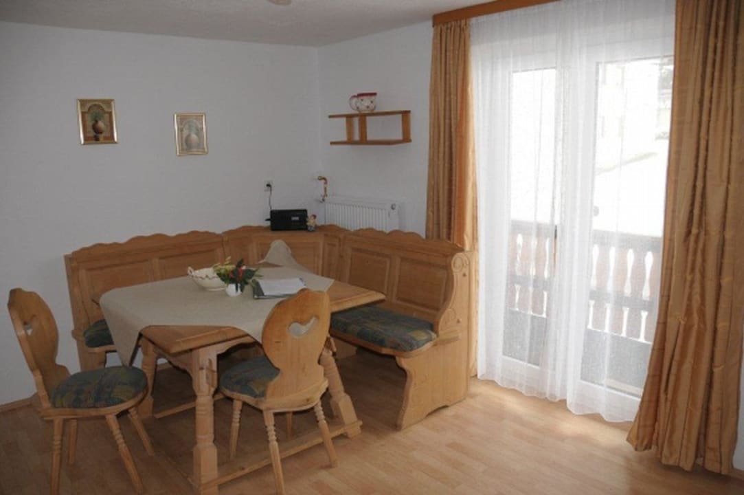 Kücheneckback in der FeWo Rotspitz Gästehaus Bergfrieden