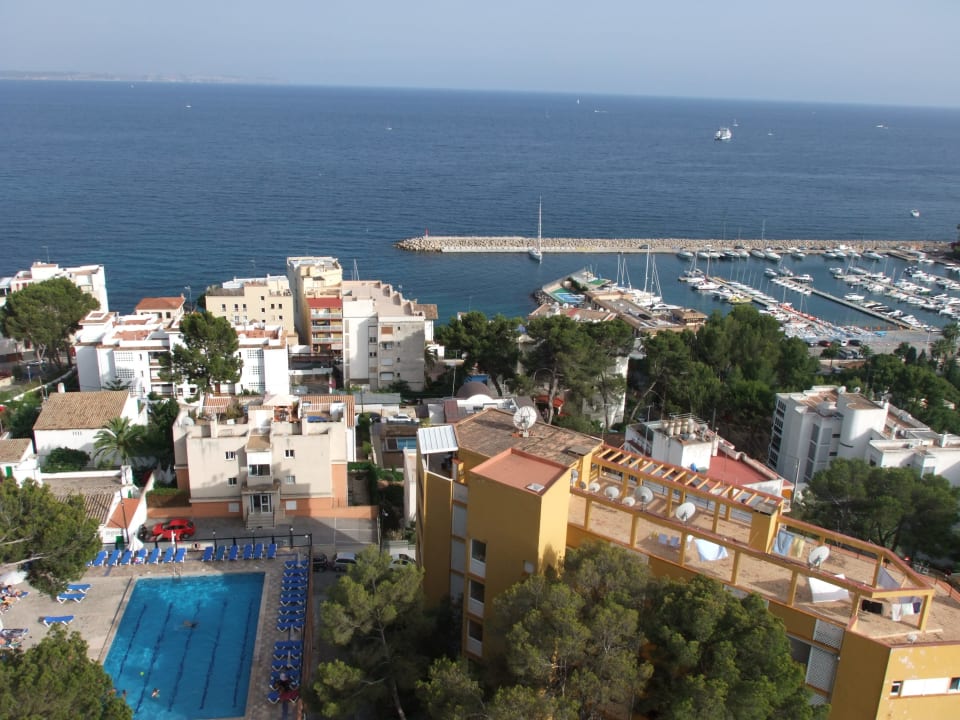 Ausblick auf Cala Major MLL Blue Bay Hotel