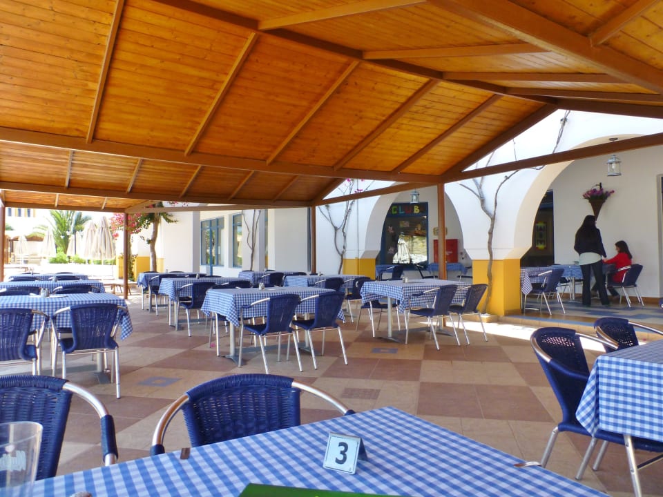 Selbstbedienungsrestaurant am Pool Lagas Aegean Village