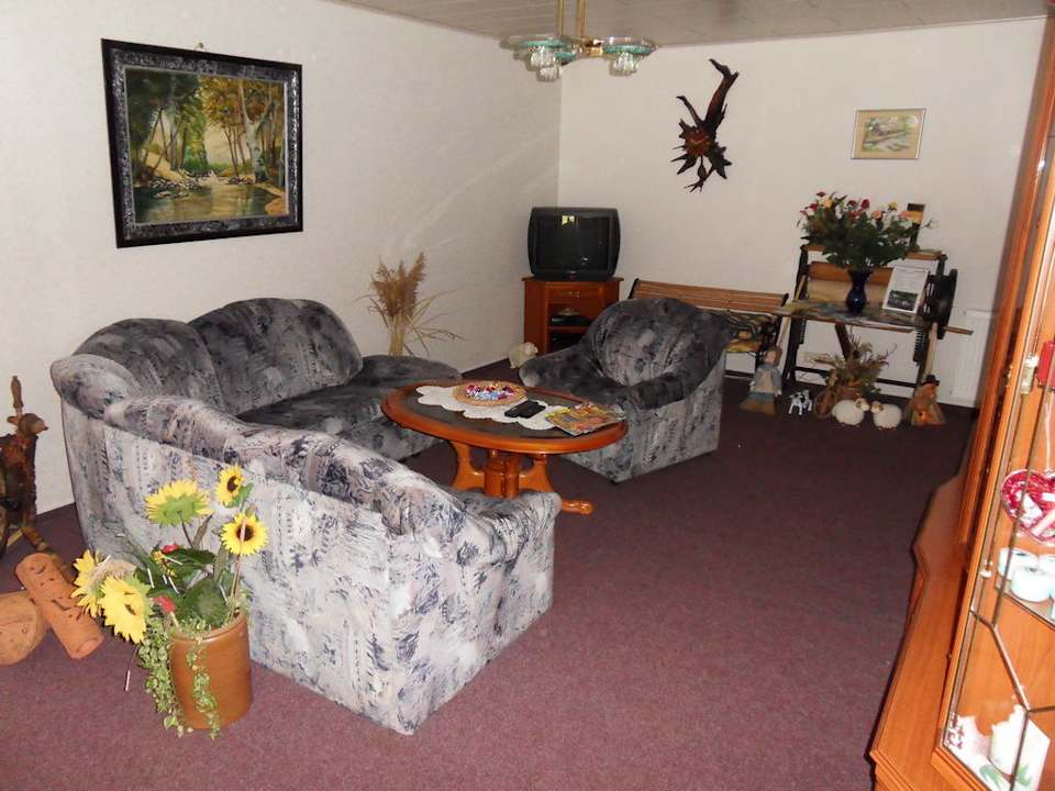 Fernseh- Aufenthaltsraum Pension Amalienhof