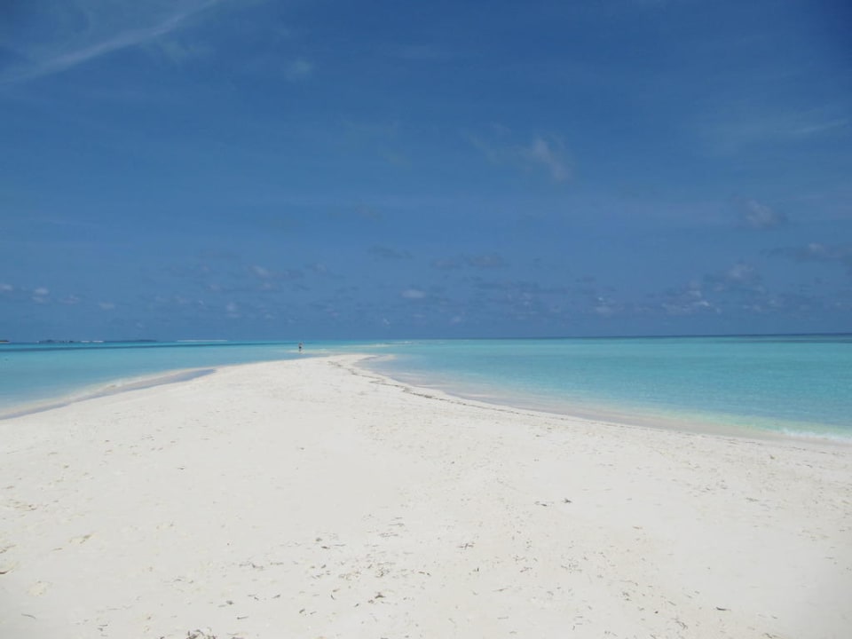 Strandzunge im Süden Kuredu Island Resort & Spa