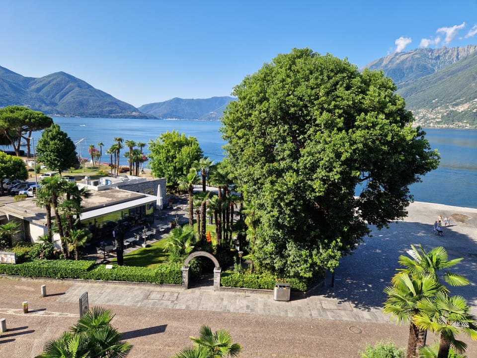 Ausblick Romantik Hotel Castello Seeschloss