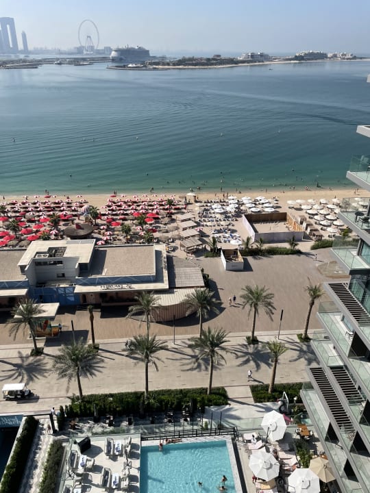 Ausblick Radisson Beach Resort Palm Jumeirah