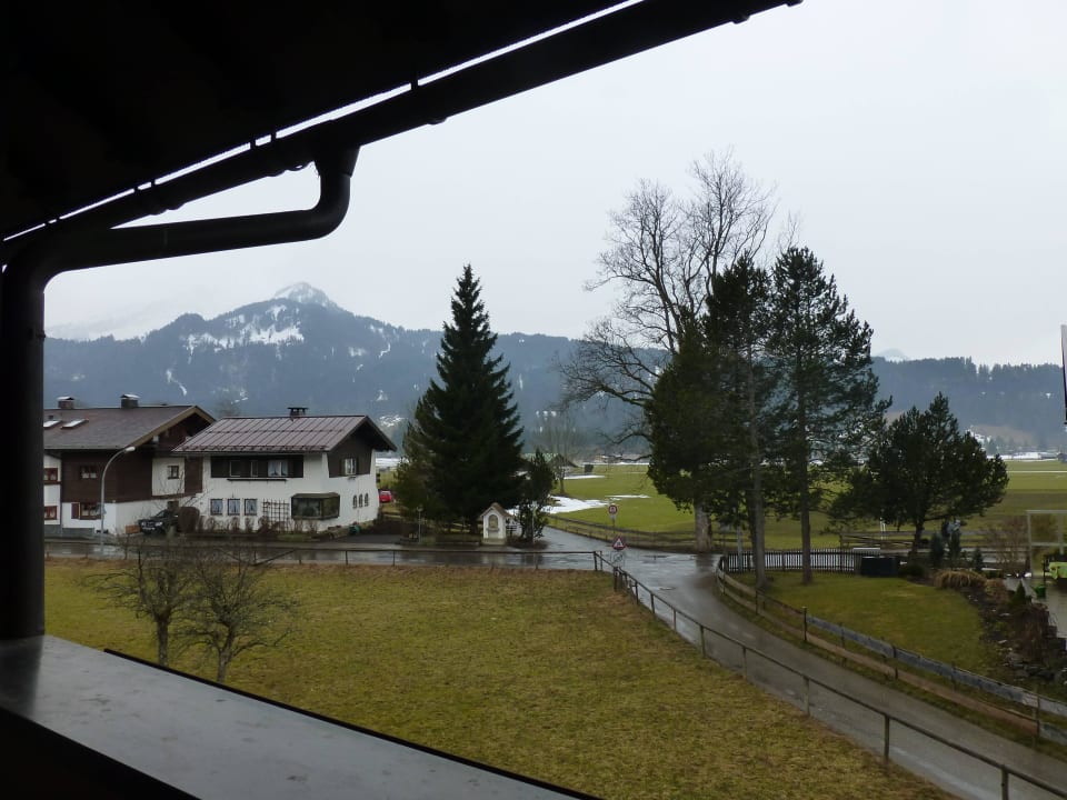 Ausblick vom Balkon Zimmer 3 Gästehaus Fideliushaus