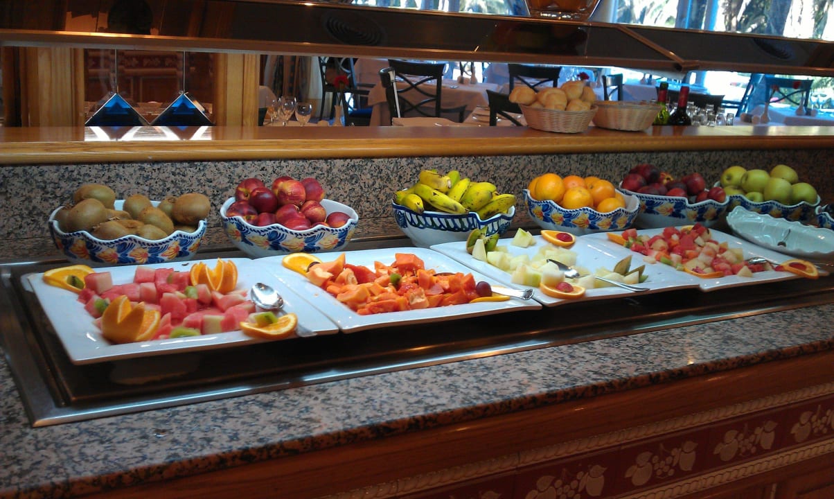 Abendessen Obstbuffet Hotel Riu Palace Oasis
