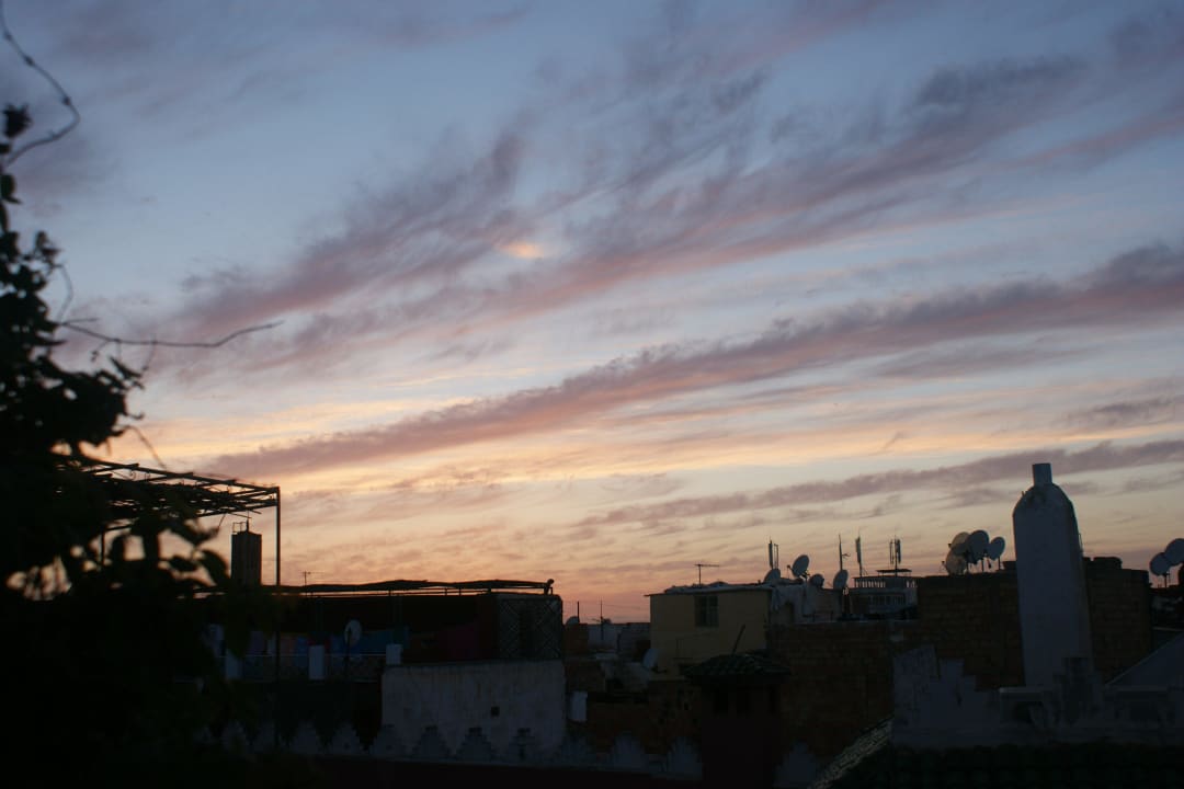 Blick vom Dach Hotel Riad Bahia