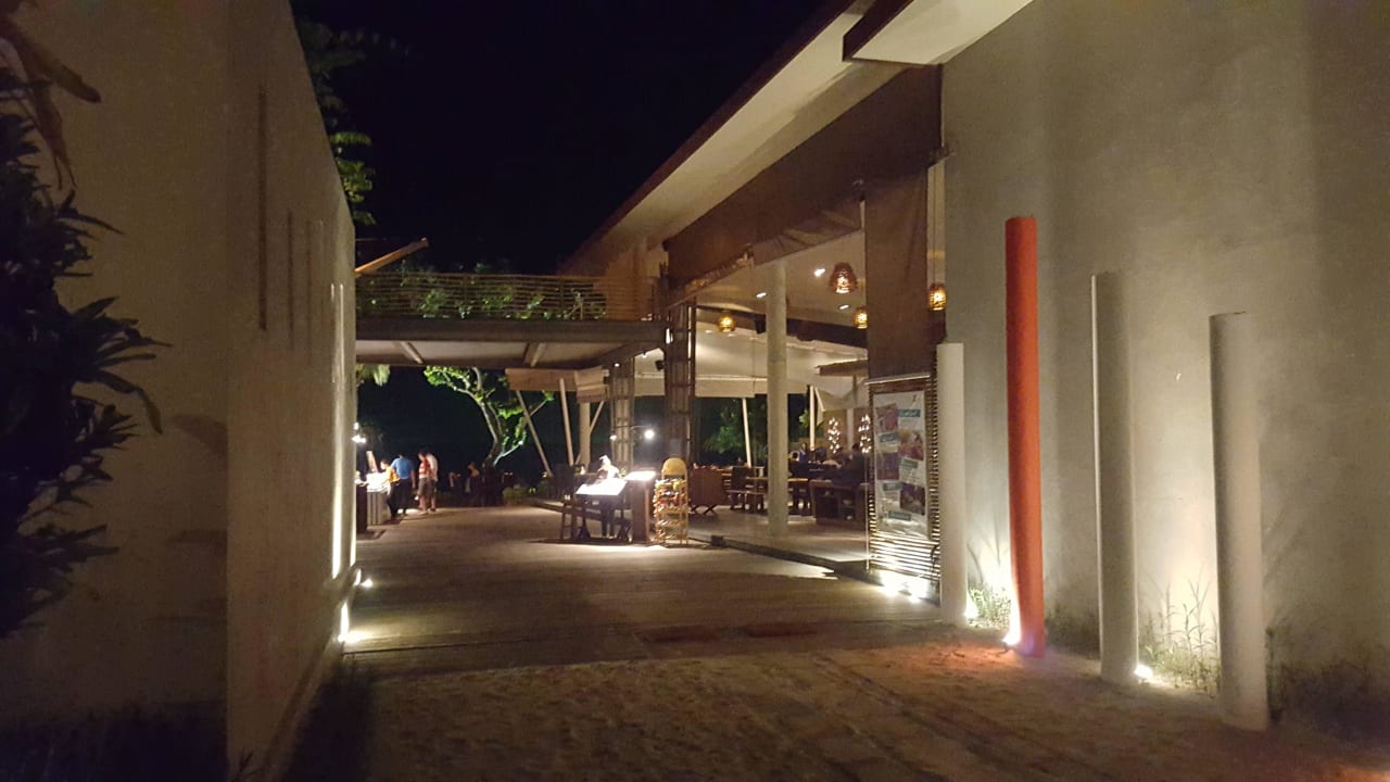 Ausblick aufs Restaurant Sai Kaew Beach Resort