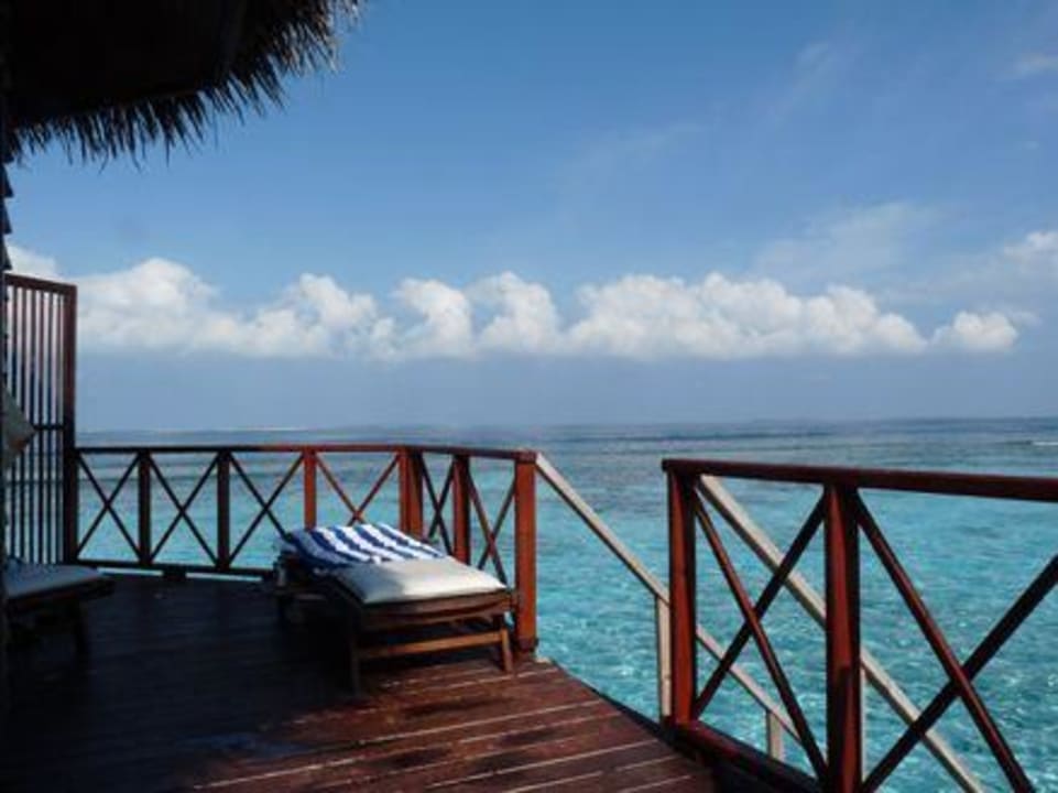 Terrasse Wasserbungi Thulhagiri Island Resort